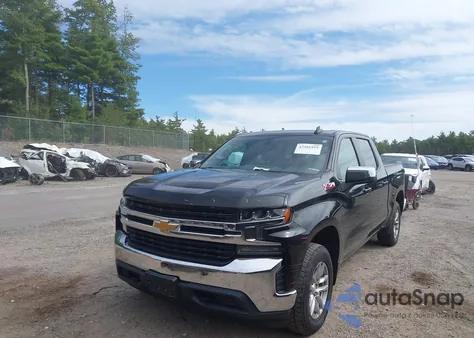2021 Chevrolet Silverado 1500 4Wd Short Bed Lt from USA, damaged, VIN 1GCUYDED8MZ254165